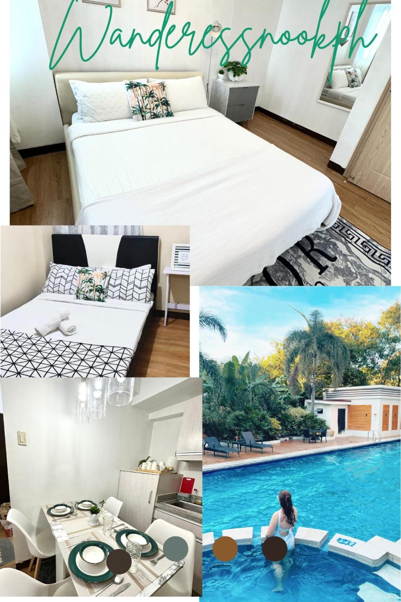 Lancris Residences 2 Bedroom Entire Apartment Near Airport With Pool Paranaque City 外观 照片